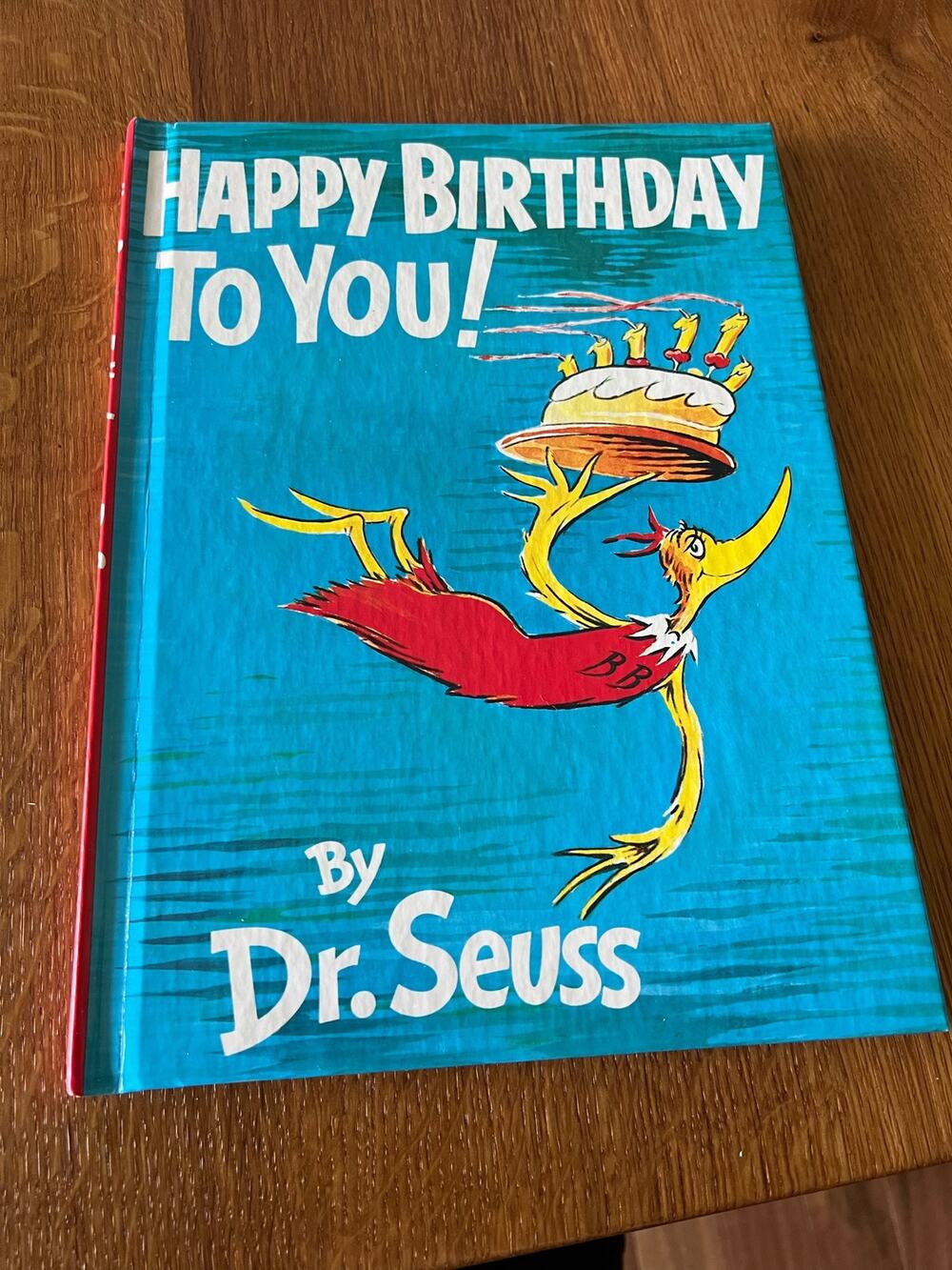 Vintage Dr. Seuss Happy Birthday To You! Hardcover Book